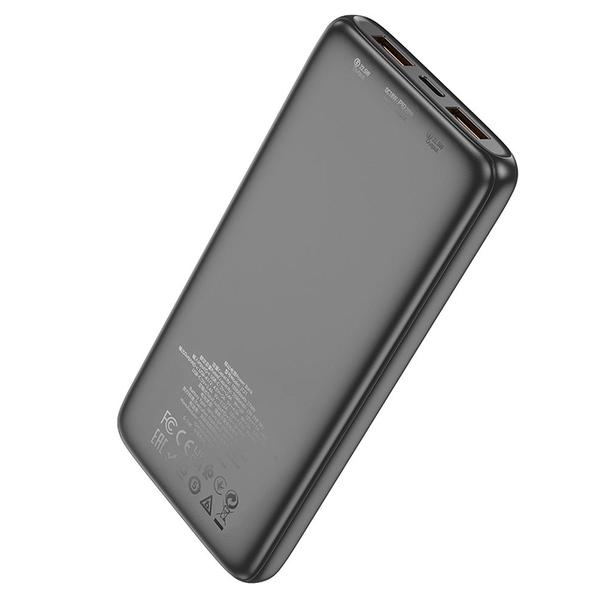 HOCO powerbank 10 000 mAh PD QC3.0 3A 22.5W J121 czarny