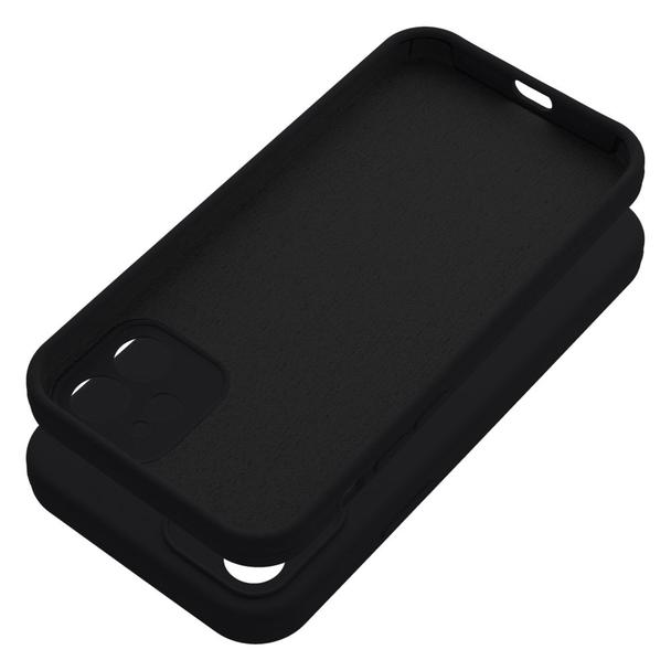 Futerał do iPhone 12 Silicone 2mm czarny