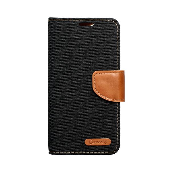 Etui z klapką Samsung A14 4G / A14 5G Canvas Book czarne