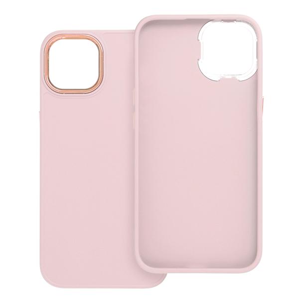 Futerał do iPhone 13 Frame pudrowy róż