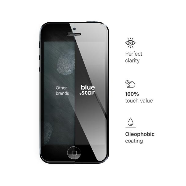 Szkło hartowane do iPhone 5 / 5C / 5S Blue Star