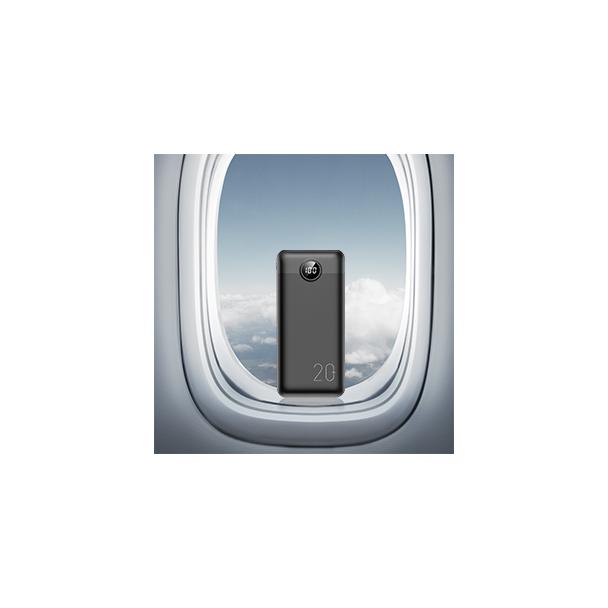 Powerbank Veger L20S (VP2039PD / W2039PD) PD QC3.0 2A 20000 mAh czarny 0INT