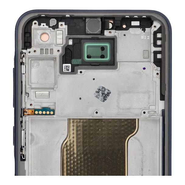 ServicePack Wyświetlacz LCD do SAMSUNG A35 5G A356B GH82-34221A   czarny / granatowy
