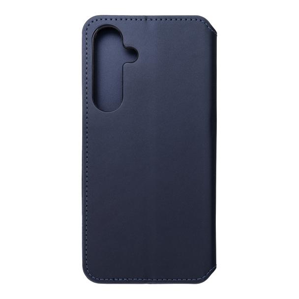 Etui z klapką na Samsung S25 PLUS Dual Pocket Book granatowe
