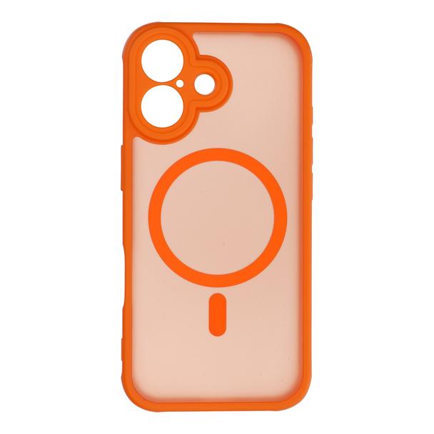 Futerał do iPhone 17 Full Matte Mag Cover zgodny z MagSafe pomarańczowy