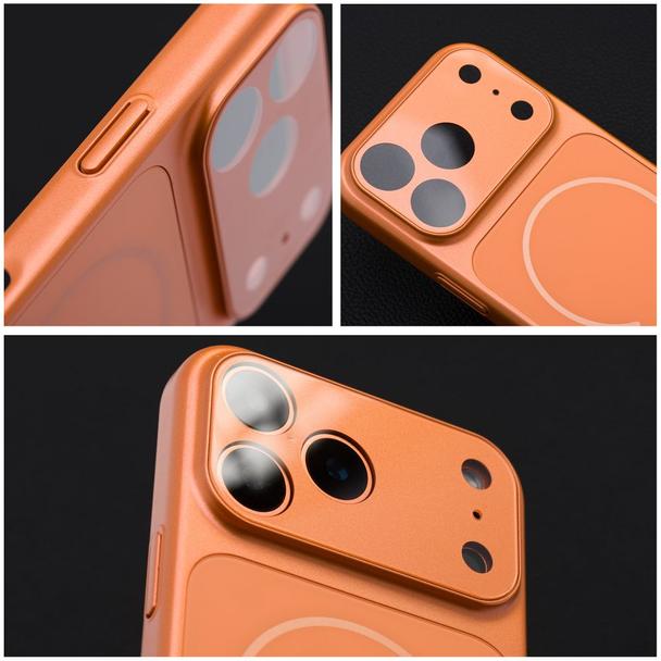 Futerał do iPhone 16 PRO MAX Make 17 zgodny z MagSafe pomarańczowy