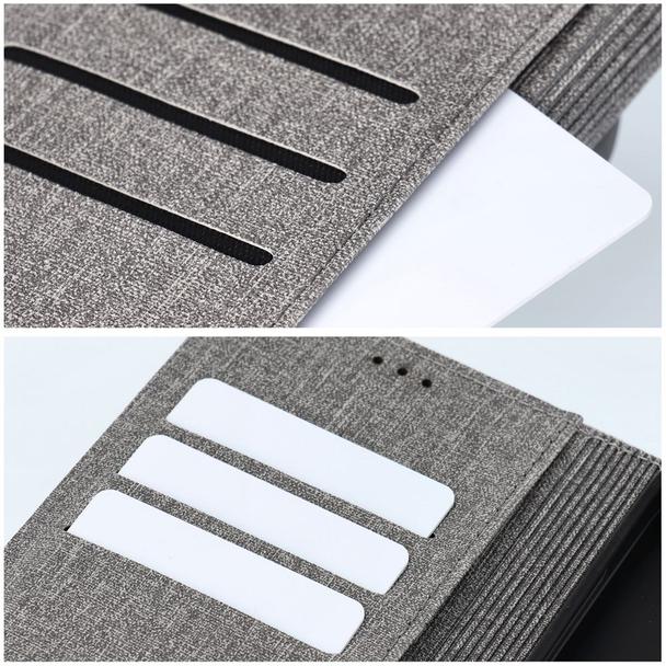 Etui z klapką na Samsung A27 Gomma Book szare