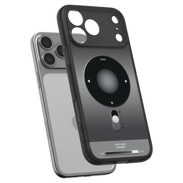 SPIGEN futerał ULTRA HYBRID kompatybliny z MagSafe do IPHONE 18 Pro / 17 Pro classic black