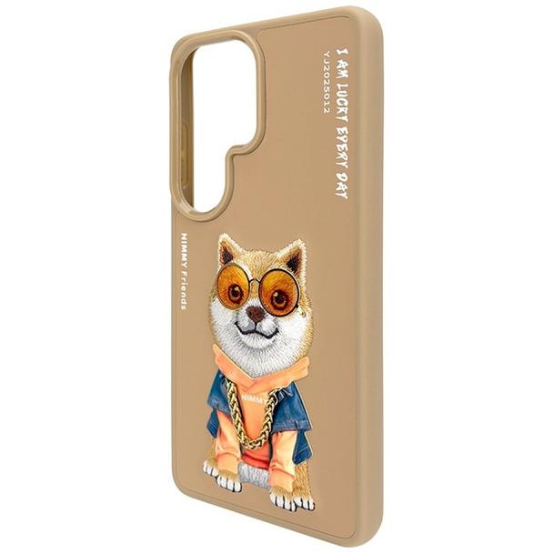 NIMMY futerał GLASSES COOL DOG do SAMSUNG S26 Ultra beżowy