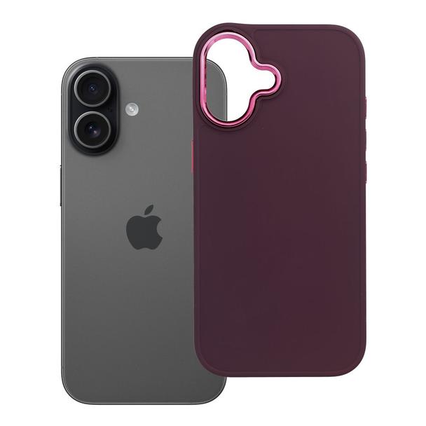 Futerał do iPhone 17 Frame fioletowy