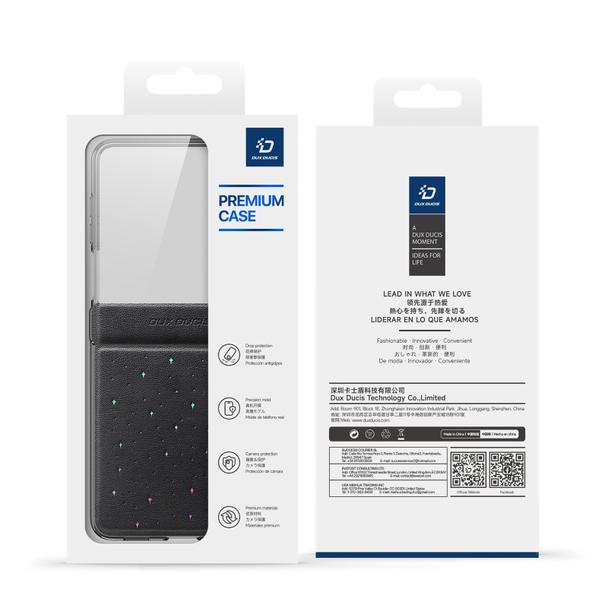 DUX DUICS futerał STEX do SAMSUNG Z FLIP 7 czarny