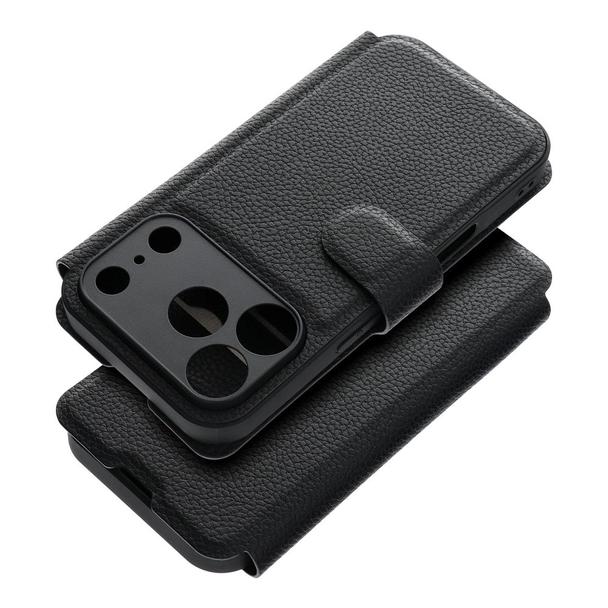 Etui z klapką na iPhone 17 / 18 Max Protect RFID czarne