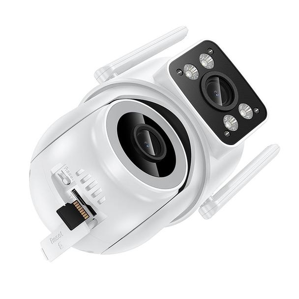Kamera zewnętrzna 2MP Full HD Wi-Fi Hoco D9 biała