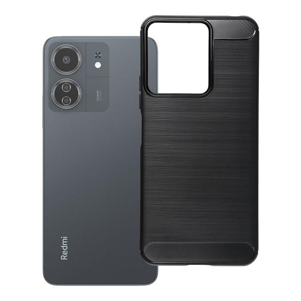 Etui na Xiaomi Redmi 13C / POCO C65 Carbon 2.0 czarny