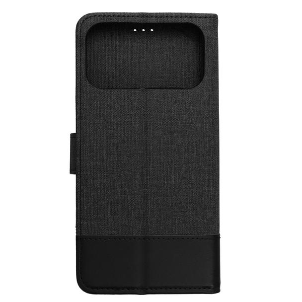 Etui z klapką na iPhone 17 PRO MAX Gomma Book czarne