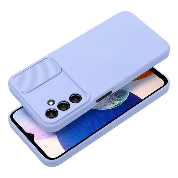 Futerał do Samsung A14 5G / A14 4G Slide lawendowy
