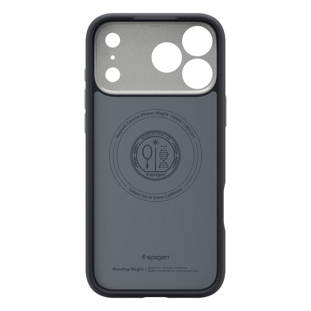 SPIGEN futerał NANO POP MAG kompatybilny z MagSafe do IPHONE 17 Pro black sesame