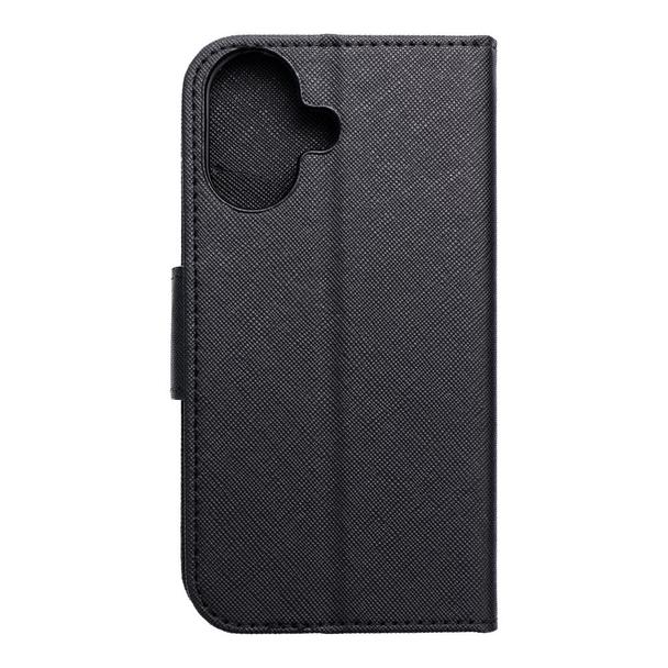 Etui z klapką na iPhone 17 Fancy Book czarne