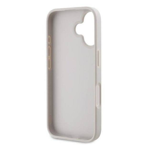 GUESS futerał do IPHONE 16 Plus GUHCP16MP4TDPP (PU Leather 4G Triangle Strass) różowy