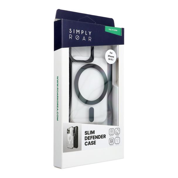 ROAR futerał SLIM DEFENDER kompatybilny z MagSafe do IPHONE 16 czarny