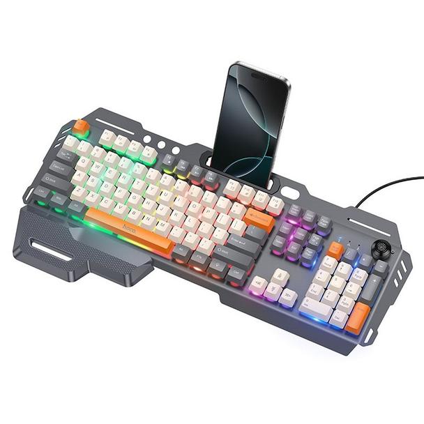 Klawiatura przewodowa QWERTY Hoco Gaming DI98 czarna