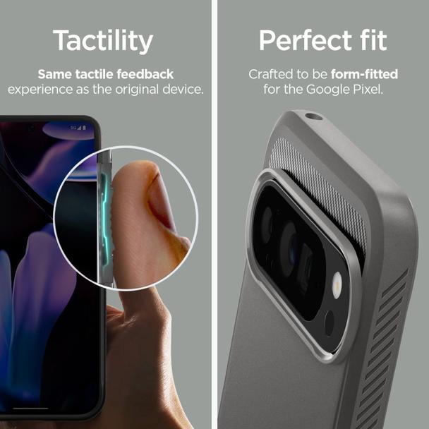SPIGEN futerał RUGGED ARMOR do GOOGLE Pixel 9 Pro XL marble grey