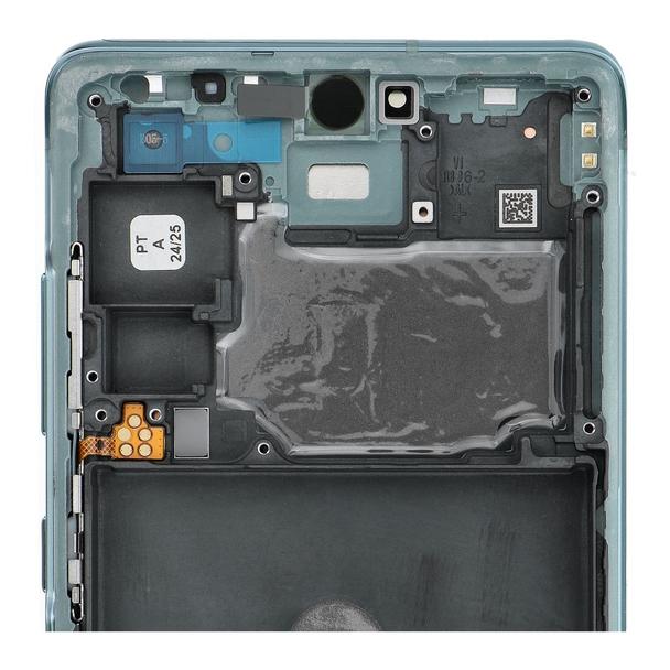ServicePack Wyświetlacz LCD SAMSUNG S20 FE 4G/5G G780F/G781F GH82-24214D Green