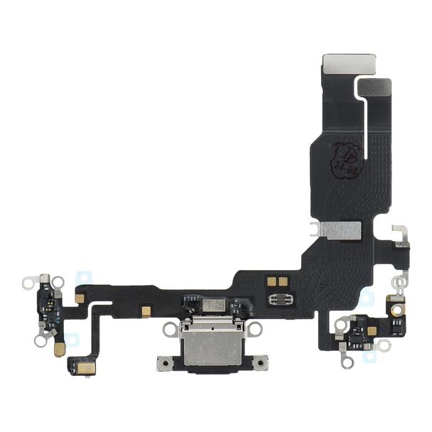 Taśma ładowania USB do IPHONE 15 czarna OEM