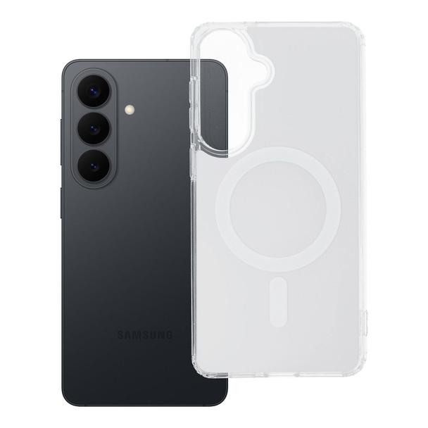 Futerał do Samsung S26 PLUS Clear Fusion Mag Cover zgodny z MagSafe biały