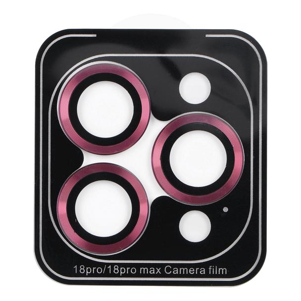 Szkło hartowane na aparat do iPhone 18 PRO / 18 PRO MAX Blue Star Easy Install burgundowe