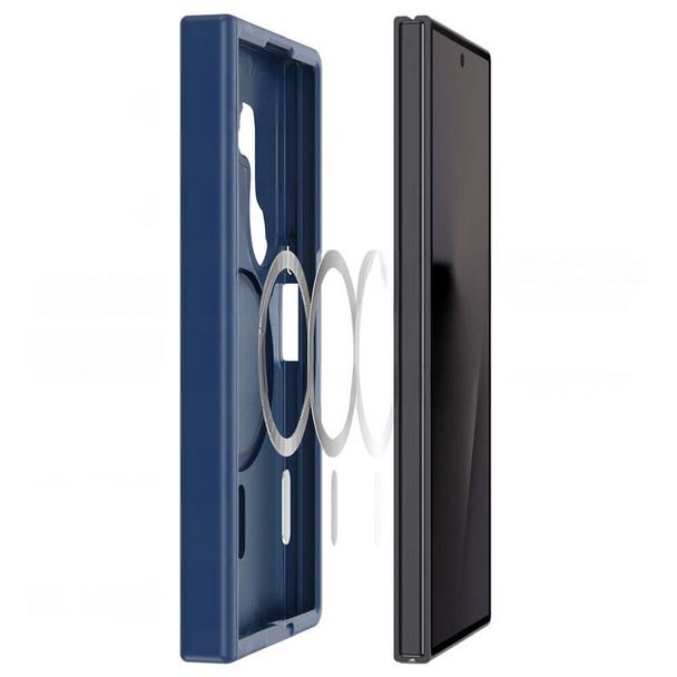 DUX DUCIS futerał YIND kompatybilny z MagSafe do SAMSUNG Z Fold 8 Ultra ciemnoniebieski