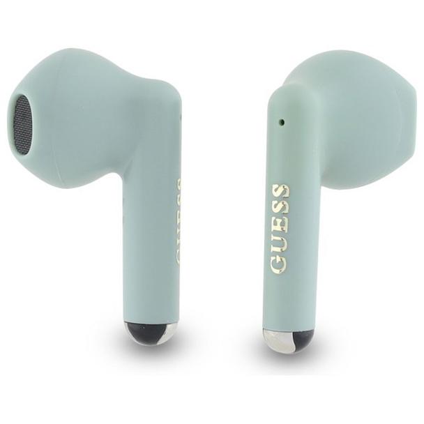 GUESS słuchawki bezprzewodowe bluetooth TWS GUTWSJ14ESGN (Printed Classic Logo) zielone