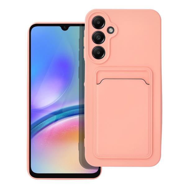 Futerał do Samsung A25 5G Card Case różowy