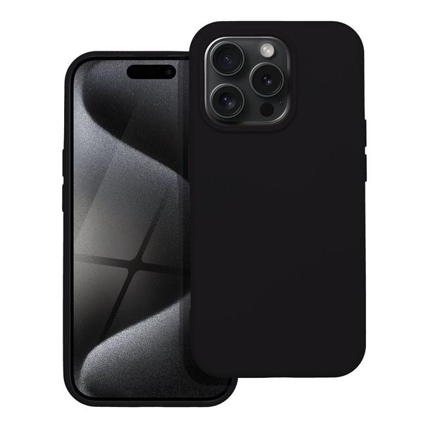 Futerał do iPhone 15 PRO Silicone czarny