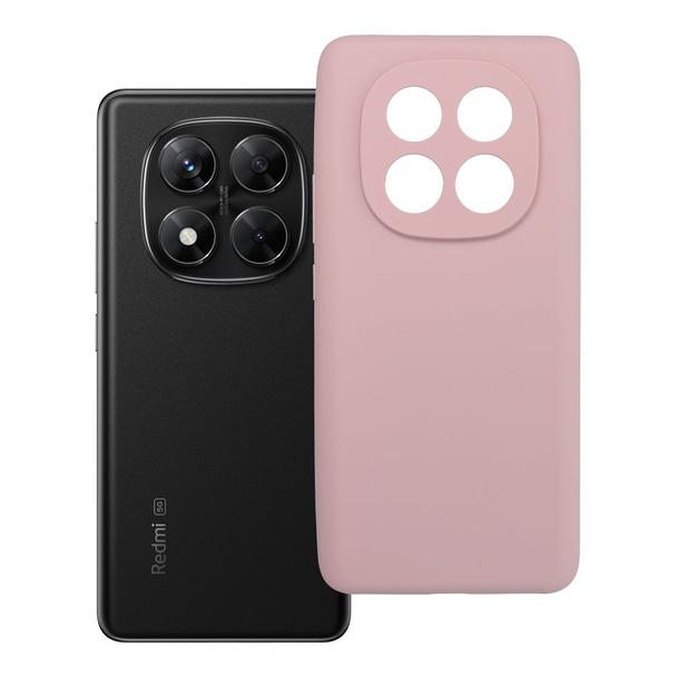 Futerał do Xiaomi Redmi Note 14 PRO 5G Silicone 2mm pudrowy róż