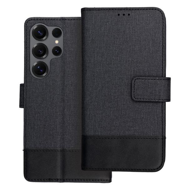 Etui z klapką na Samsung S25 ULTRA Gomma Book czarne