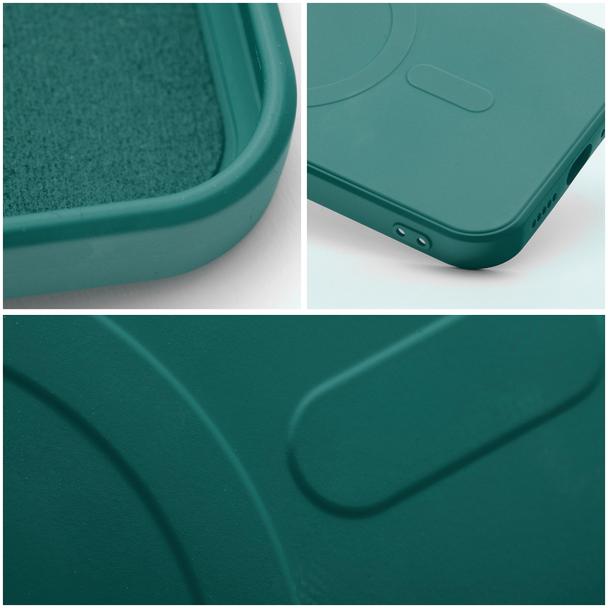 Futerał do Samsung S26 PLUS Silicone Mag Cover zgodny z MagSafe zielony