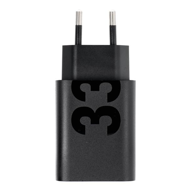 MOTOROLA oryginalna ładowarka sieciowa USB A 33W MC339 czarna bulk