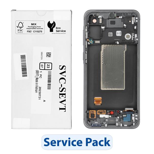 ServicePack Wyświetlacz LCD do SAMSUNG A56 5G A566B Graphite 
GH82-36829A