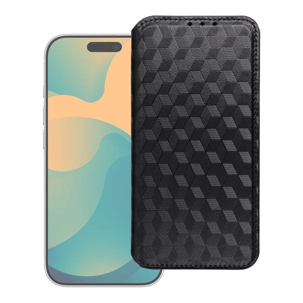 Etui z klapką na Xiaomi Redmi NOTE 15 5G Cubic Book czarne