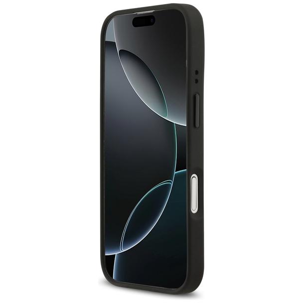 BMW futerał do IPHONE 17 kompatybilny z MagSafe BMHMP17S25PCPSKR (PU Perfotated Stripe Logo) red