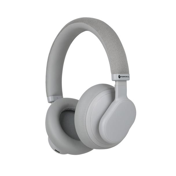 Słuchawki bezprzewodowe nauszne Forcell F-Audio Touch Beat ANC szare