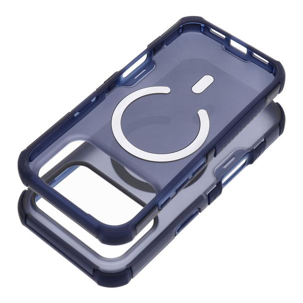 Etui na iPhone 16 PRO Forcell F-Protect BumperX Premium zgodne z MagSafe granatowe 0INT