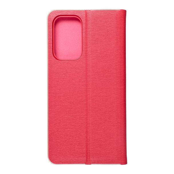 Etui z klapką na Samsung A33 5G Luna Book Gold czerwone