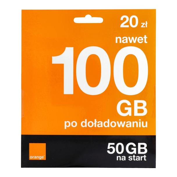 Karta Startowa @ ORANGE Free 20