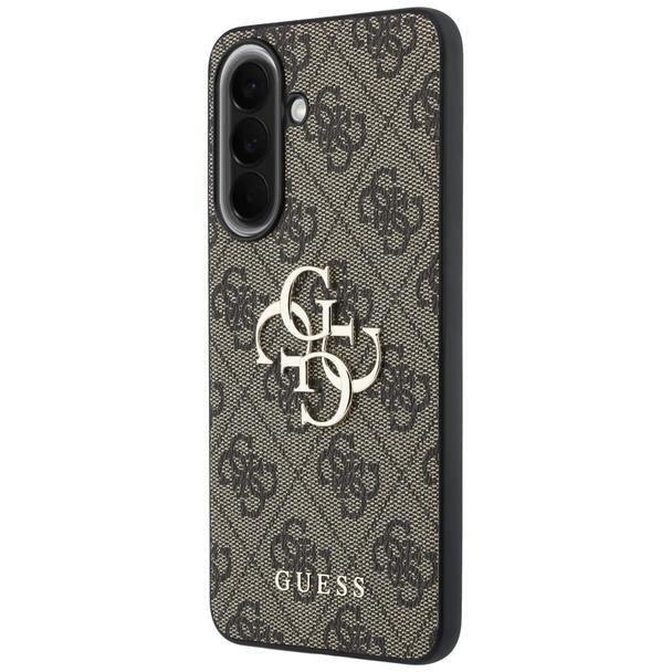 GUESS futerał do SAMSUNG Galaxy A57 GUHCSA574GMGBR (4G Big Metal Logo) brązowy