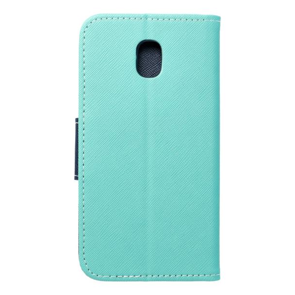 Kabura FANCY Book do SAMSUNG J3 2017 granatowo miętowy