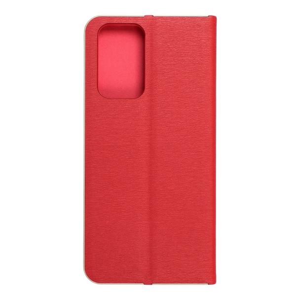 Etui z klapką na Xiaomi Redmi NOTE 10 PRO Luna Book Gold czerwone