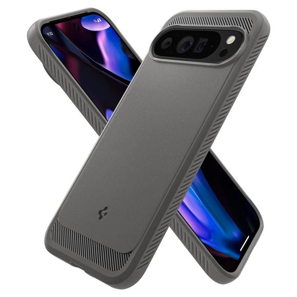 SPIGEN futerał RUGGED ARMOR do GOOGLE Pixel 9 Pro XL marble grey