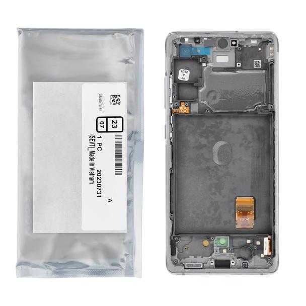 ServicePack Wyświetlacz LCD SAMSUNG S20 FE 4G/5G G780F/G781F 
GH82-31329B White